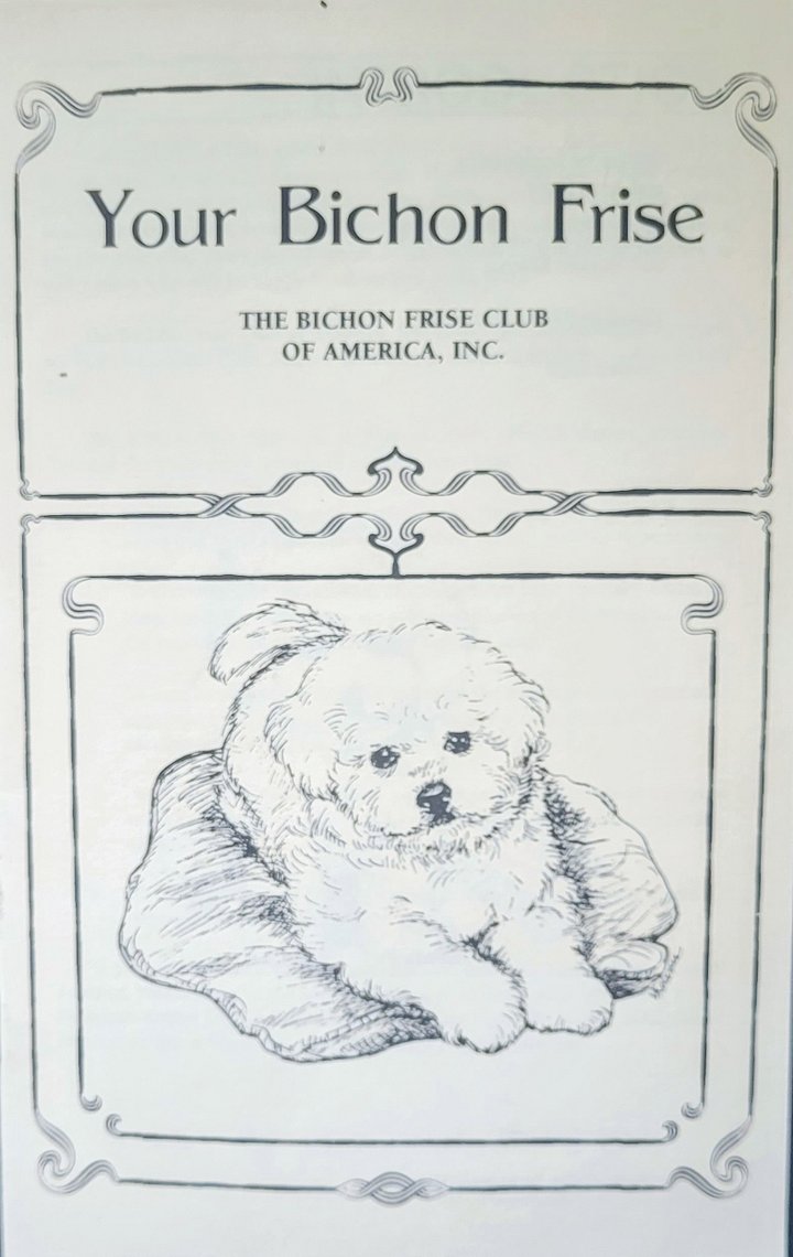 Booklet - Your Bichon Frise product image (1)