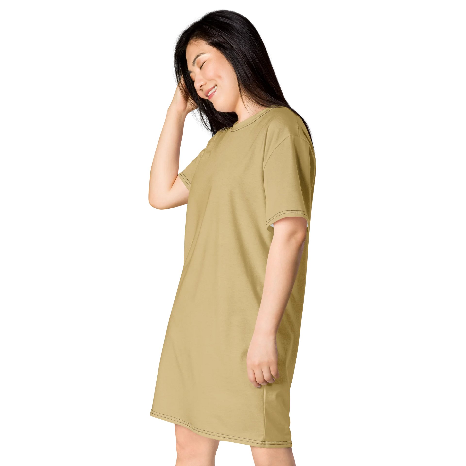 New Orleans Oversized T-Shirt Dress | Stretchy Fabric | Casual or Formal Style | Sizes 2XS-6XL | Exclusive Design product image (3)