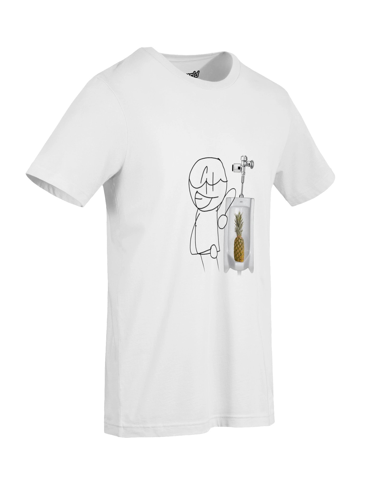 Toony Pineapple In Urinal Shirt product image (7)