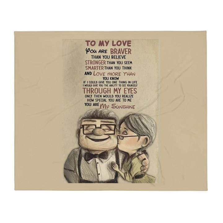 Sunshine Love Throw Blanket product image (2)