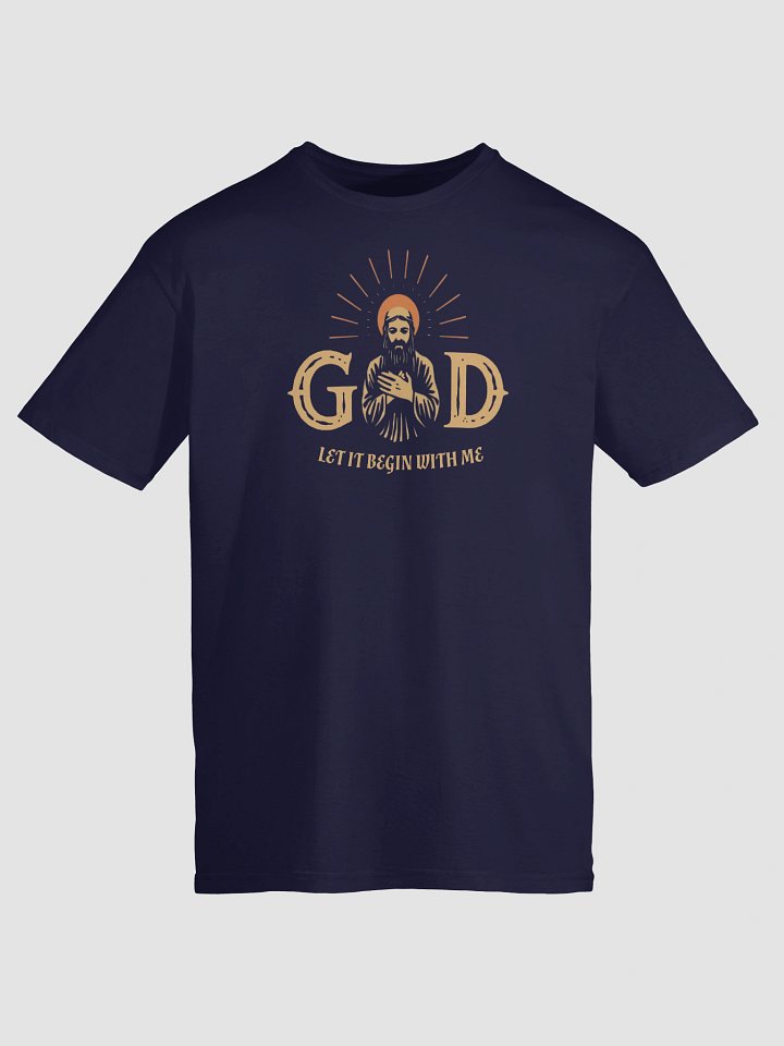 Let it Begin with Me | AA recovery Religious T-Shirt product image (1)