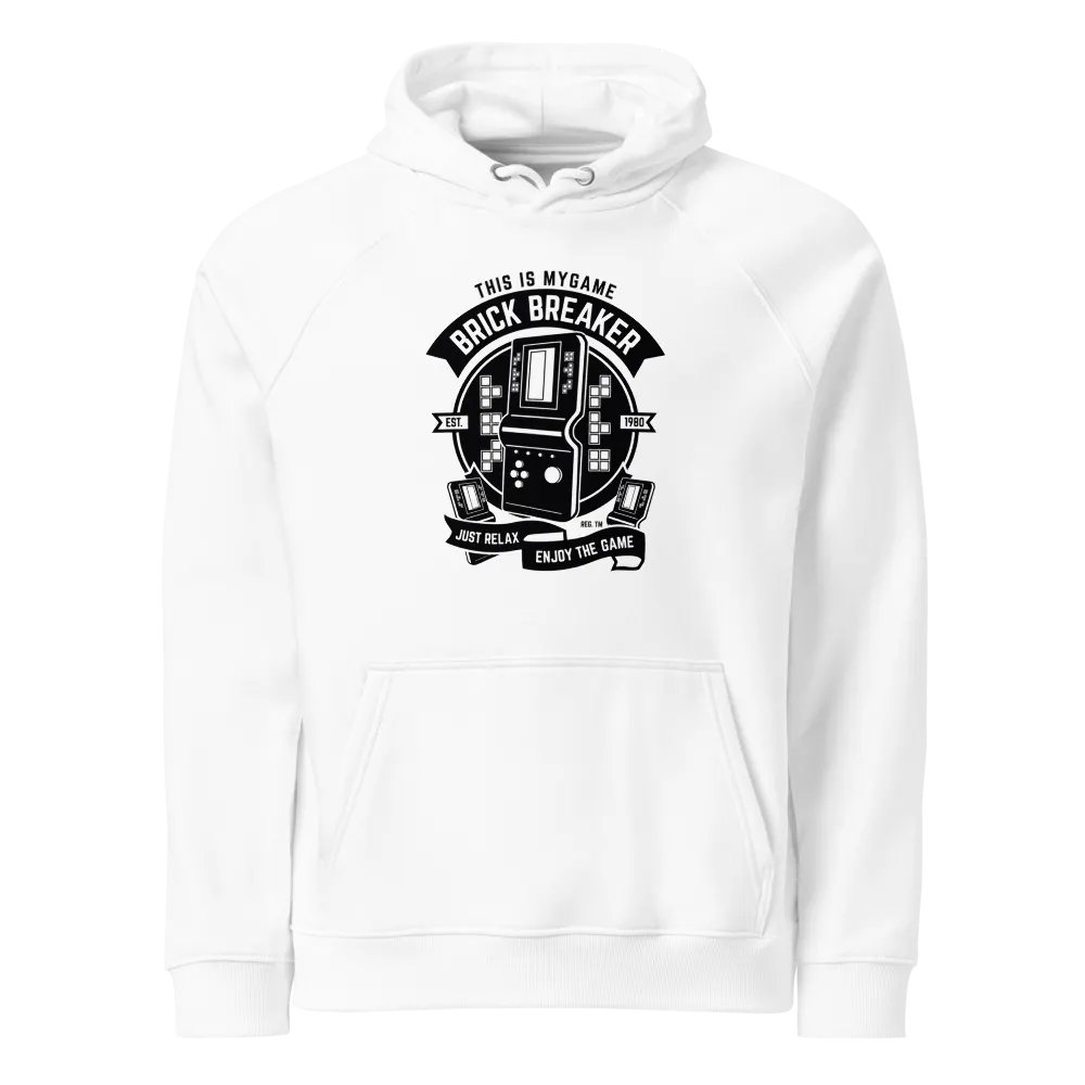 Retro Game Console Graphic Eco Hoodie product image (1)
