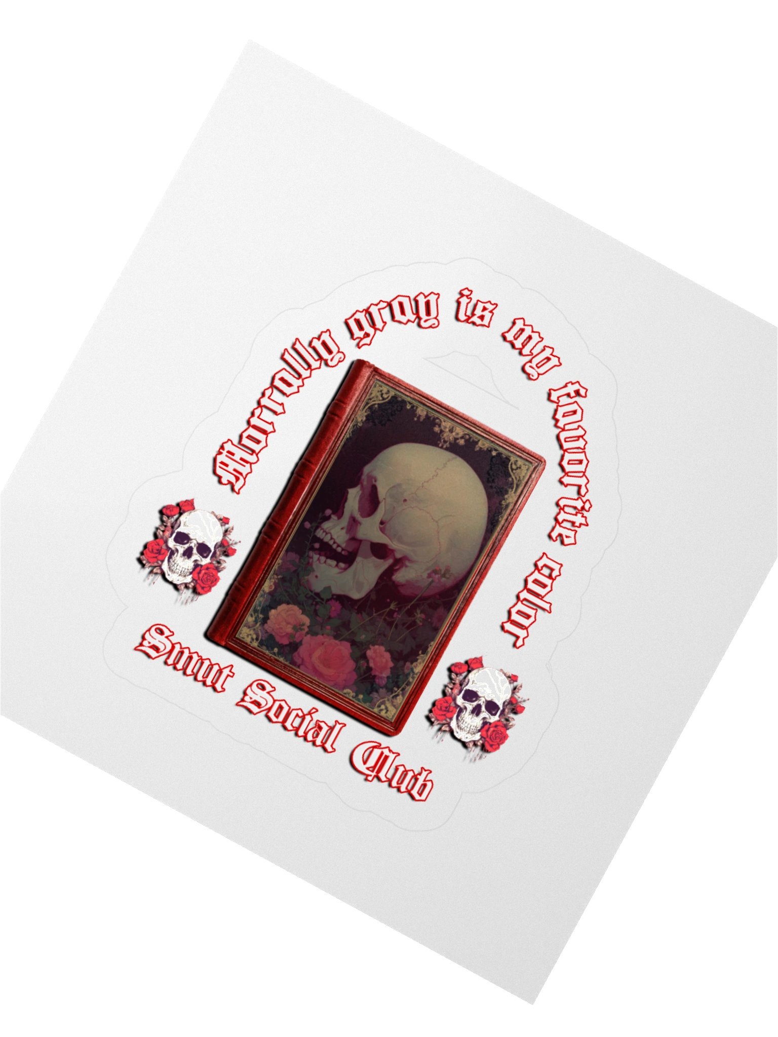 Booktok - Morally Gray Favorite Color - Sticker product image (4)