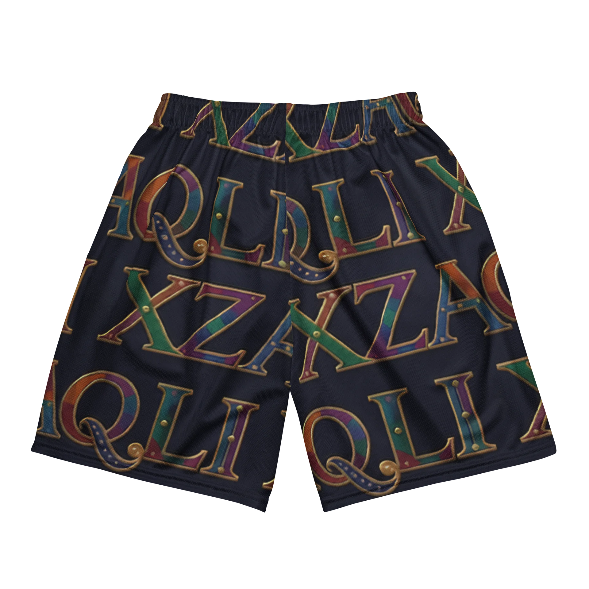 XZAQLI Men's Prism Monogram Mesh Shorts product image (4)
