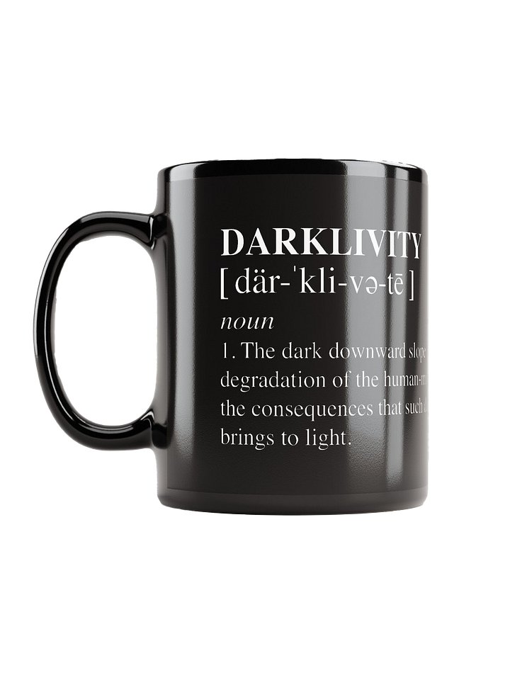 DARKLIVITY Definition Mug | Black product image (2)