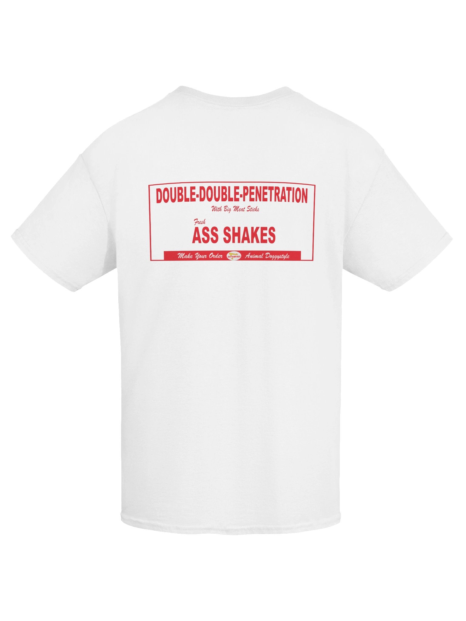Eat Her Out Restaurant Parody Tee (white) product image (7)