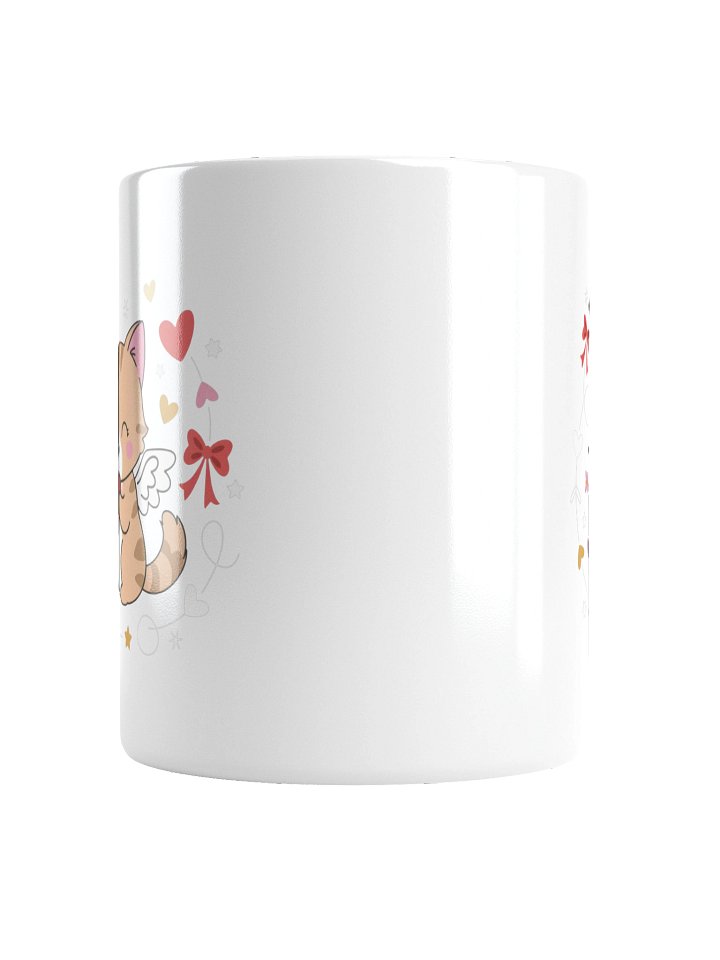 Cupid Cat Valentine Coffee Mug product image (6)