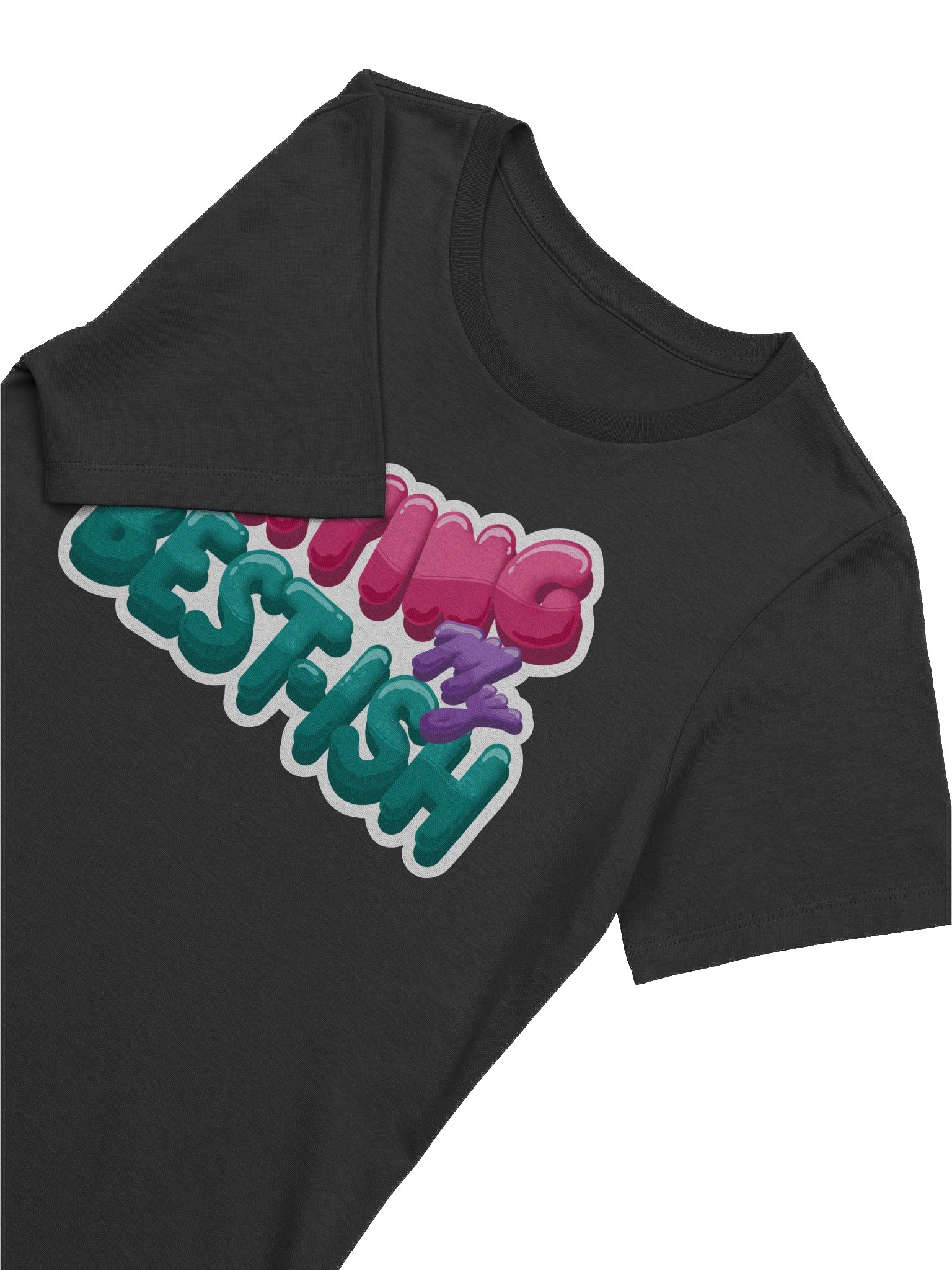 “TRYING MY BEST-ISH” - Kawaiifiti Style - Women's Relaxed-fit T-Shirt (Dark) product image (5)