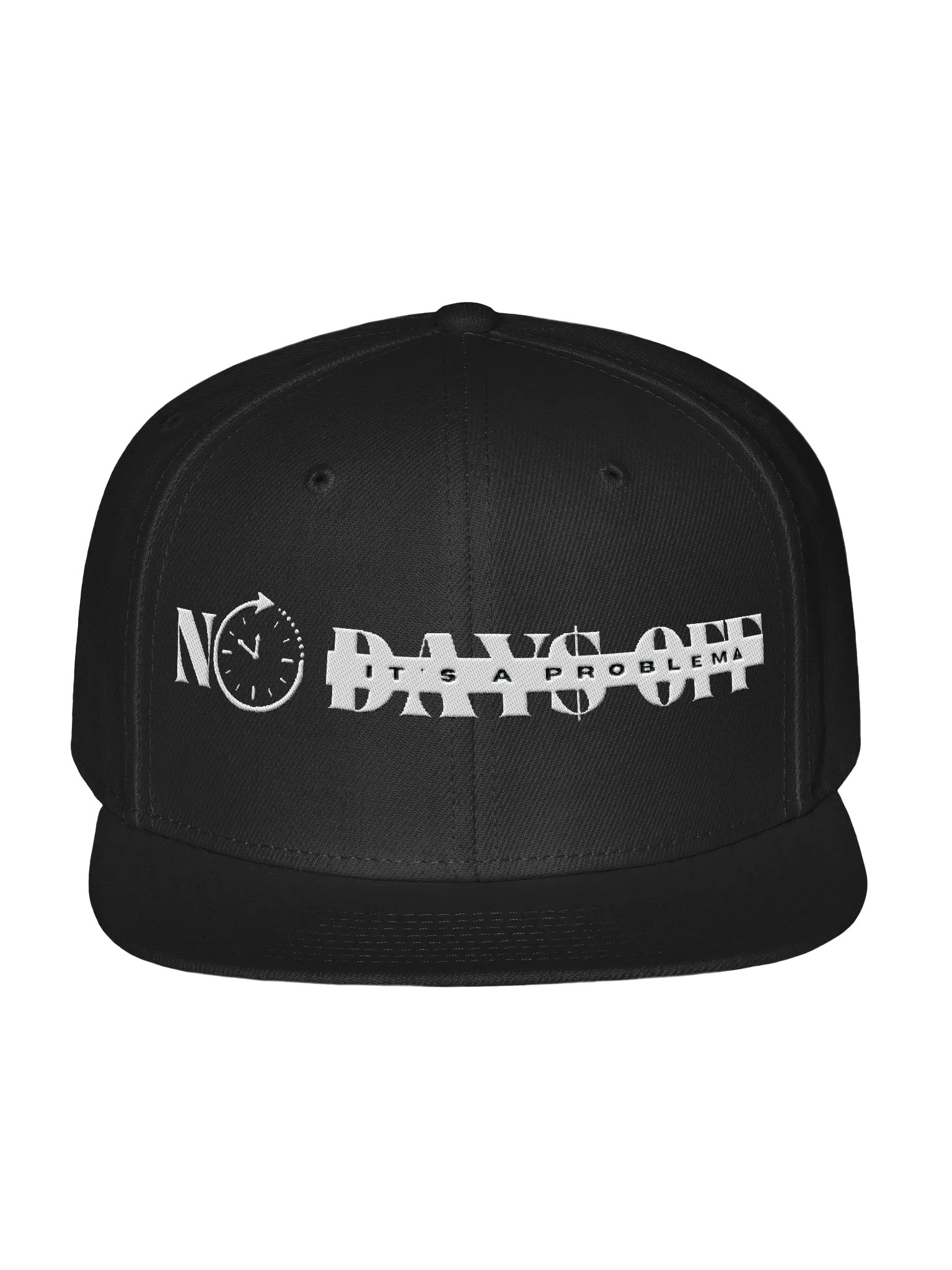 NO DAY$ OFF (PRESTIGE) Otto Wool Blend Snapback Cap product image (5)
