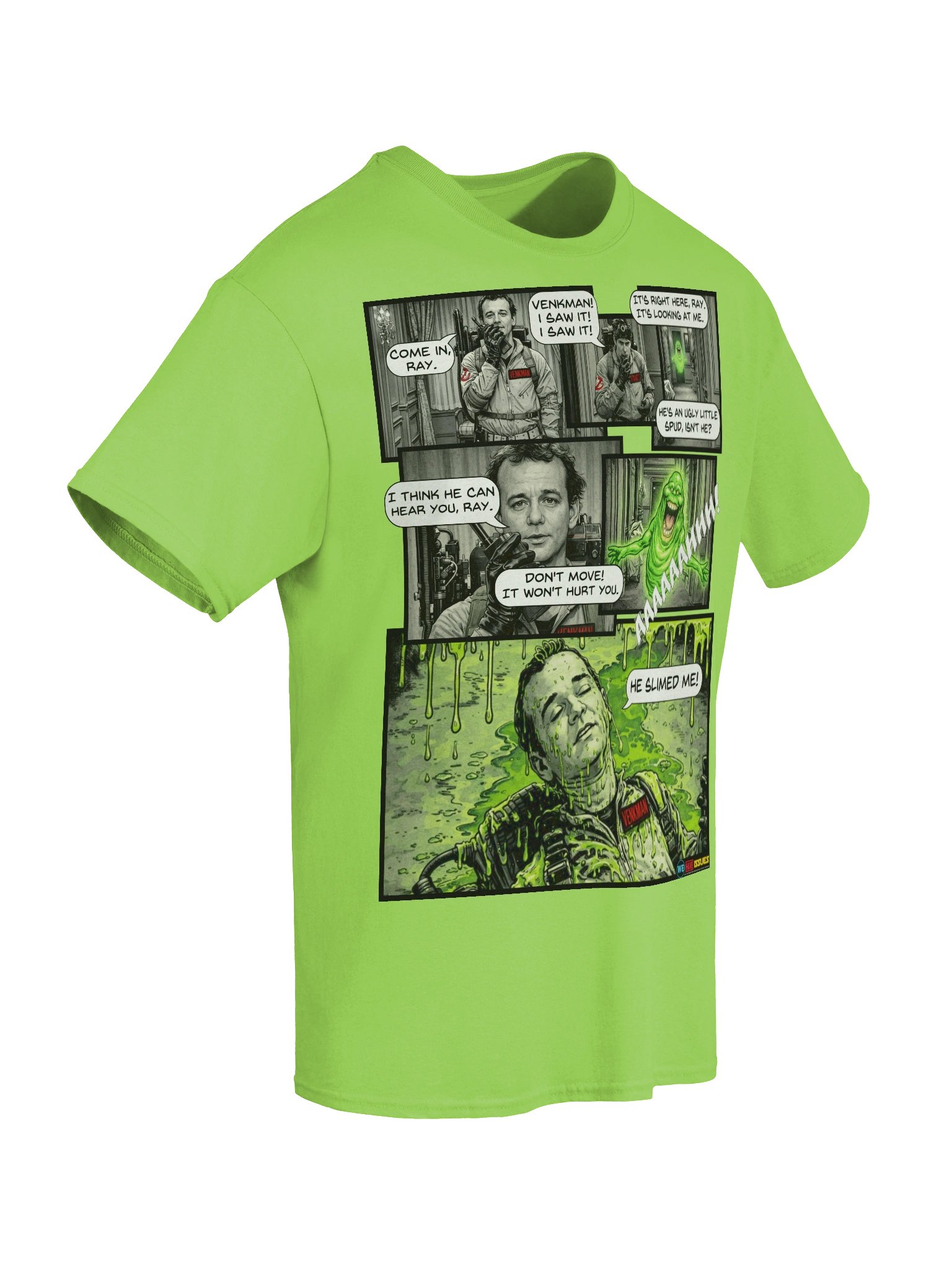 Ghostbusters inspired He Slimed Me Scene T-Shirt product image (8)