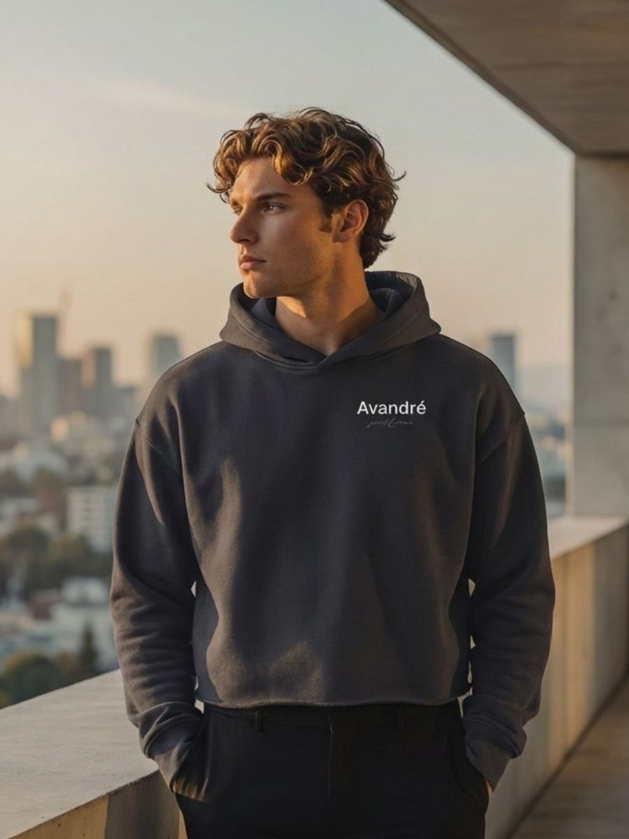 Avandré Unisex Crop Hoodie product image (2)