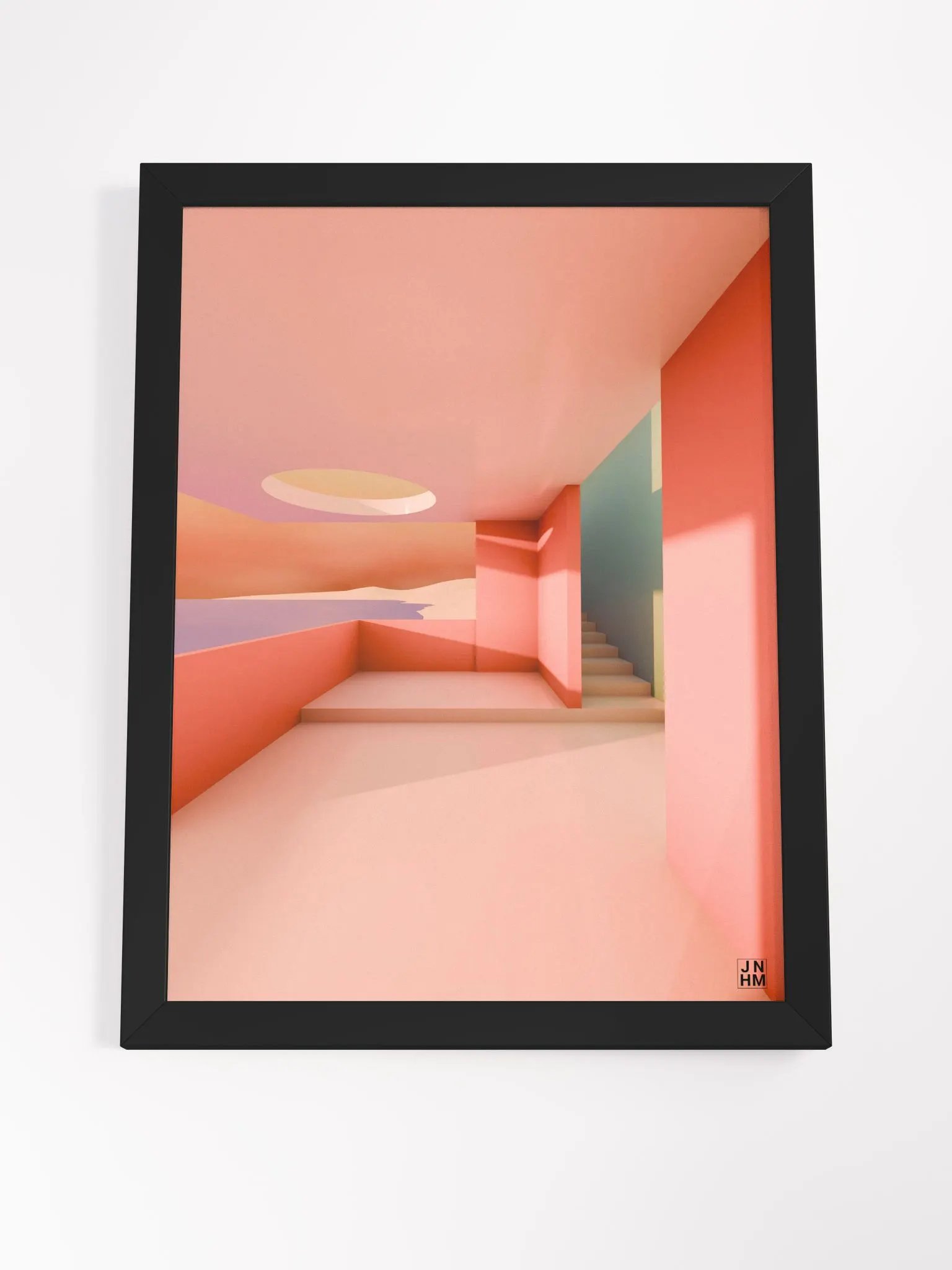 Architectural Landscape - Summer Pastel 01 12"x16" product image (5)