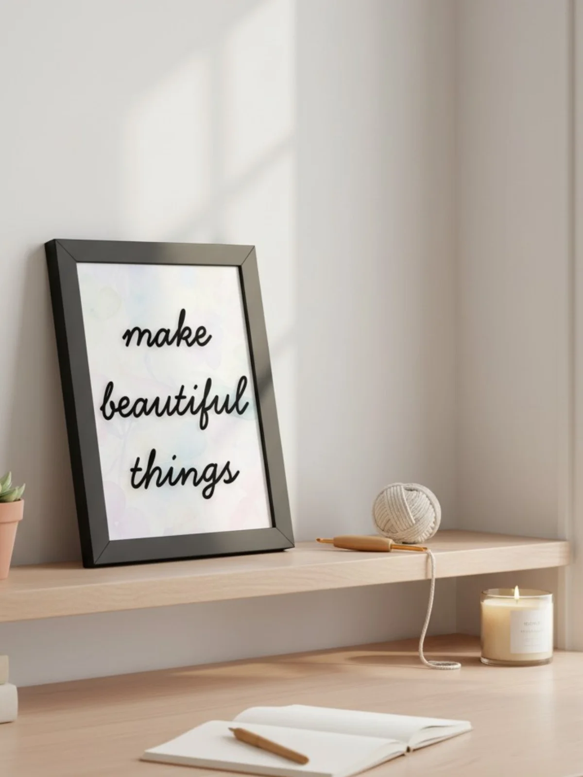 Make Beautiful Things Print product image (1)