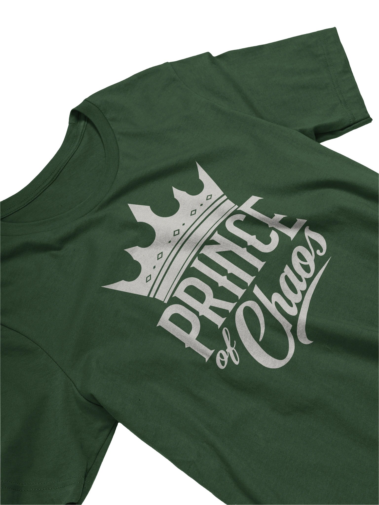 Prince of Chaos Tshirt (Cream Text) product image (3)