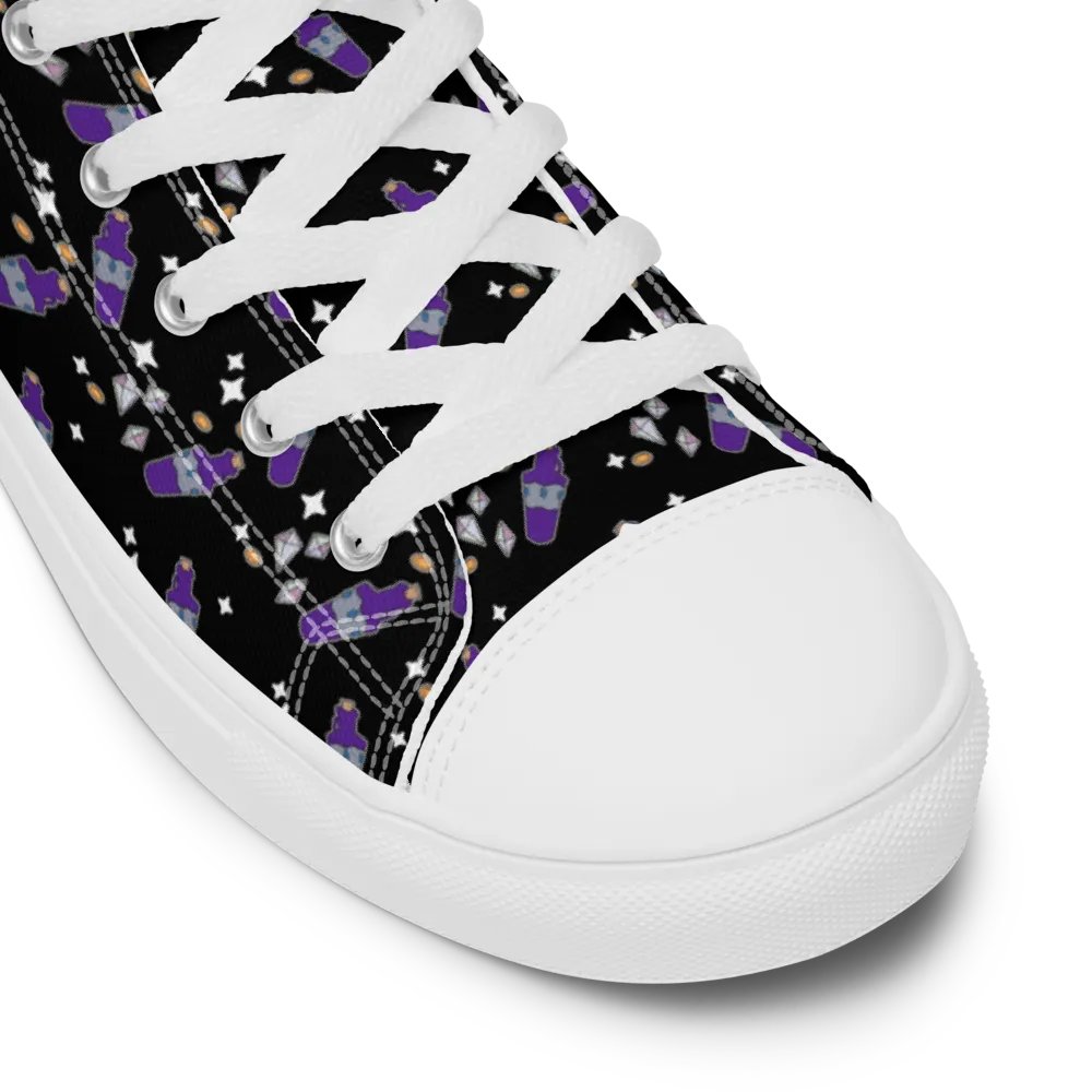 Purple Drink & Wares - High Top Sneakers product image (4)