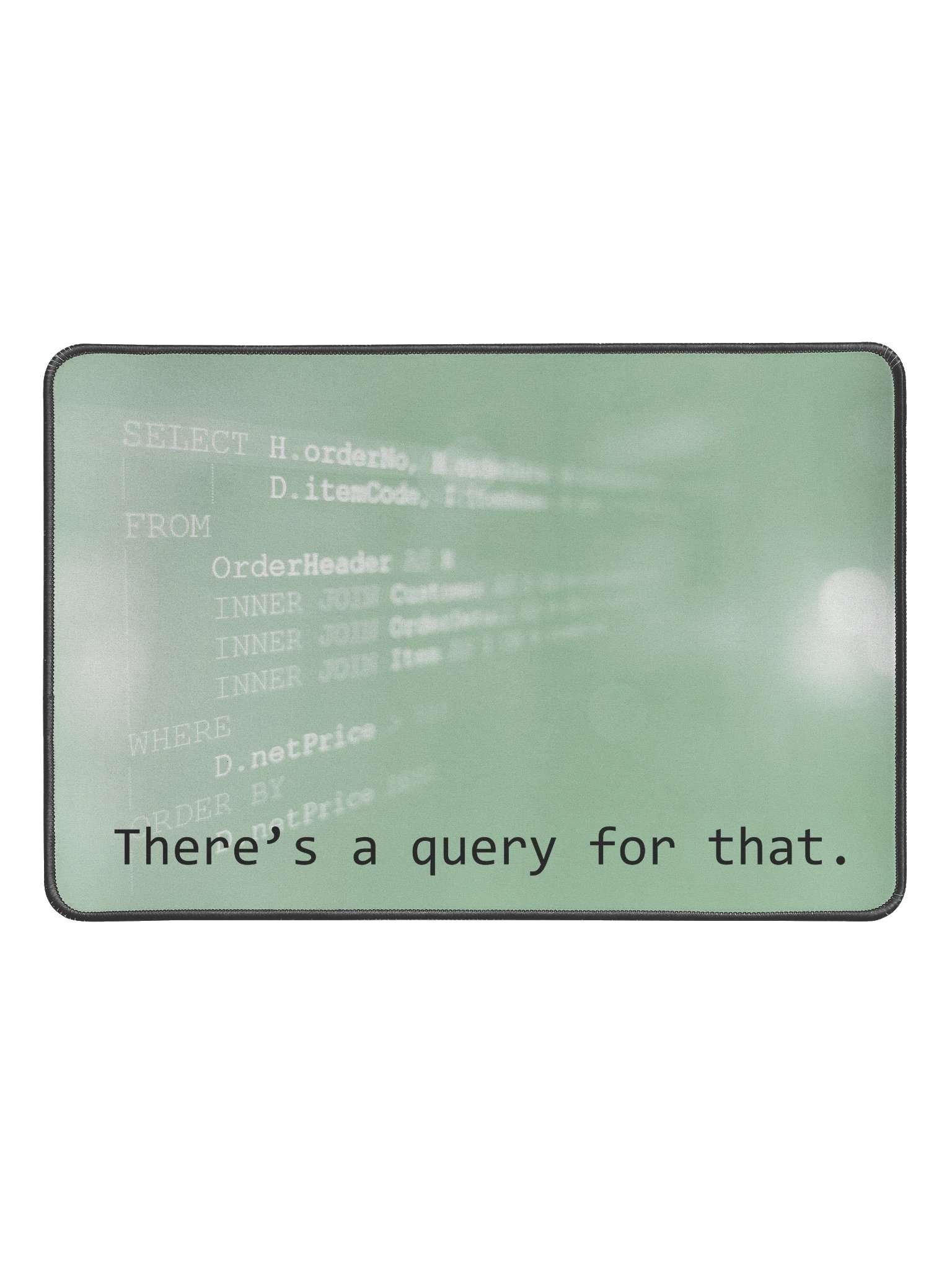 SQL Query Master Desk Mat product image (1)