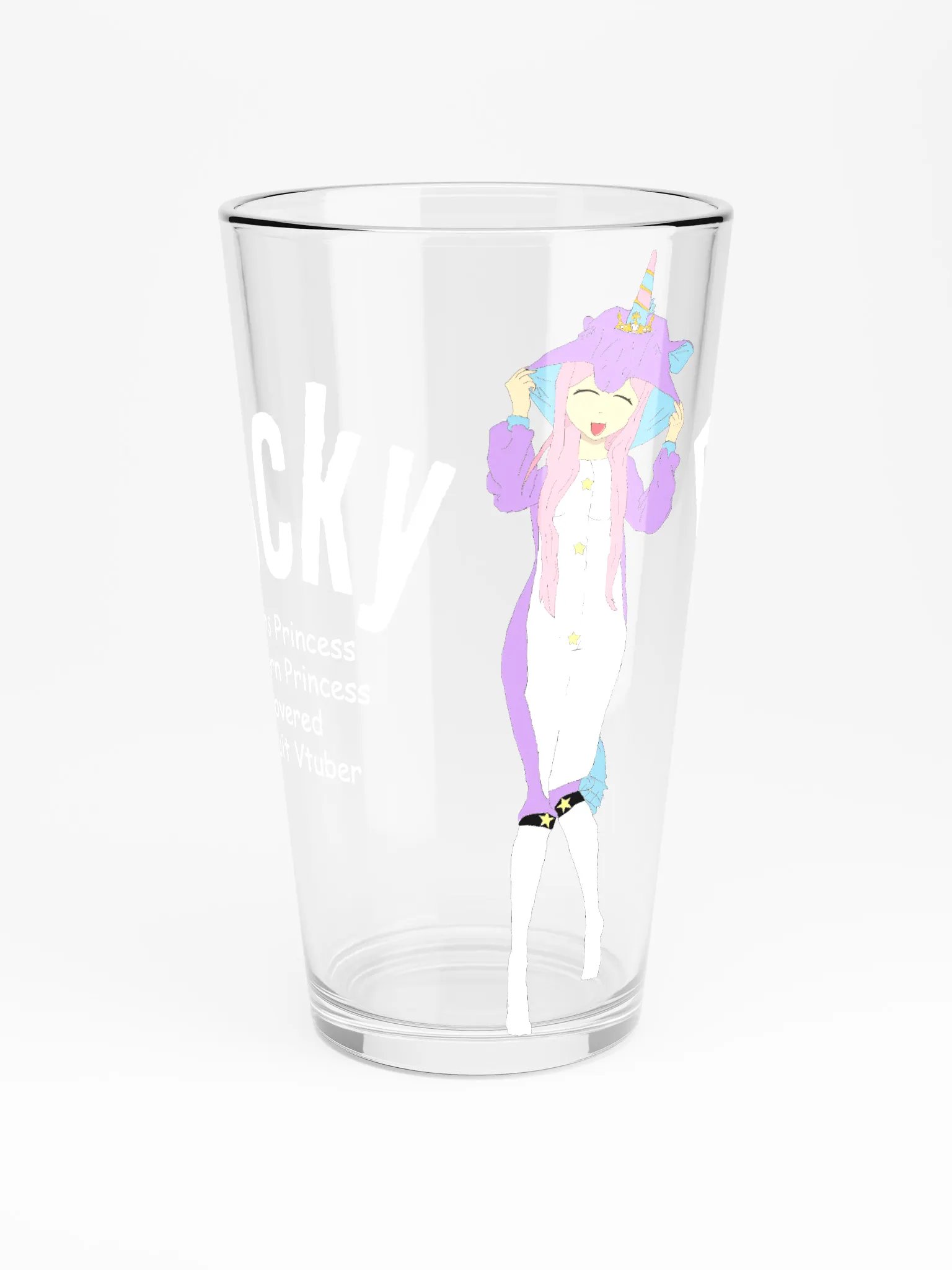Pocky's Unicorn Onesie Daki Shaker Glass product image (3)