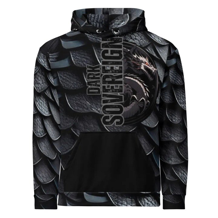 the DARK SOVEREIGN blxkdragon signature stealth hoodie product image (1)