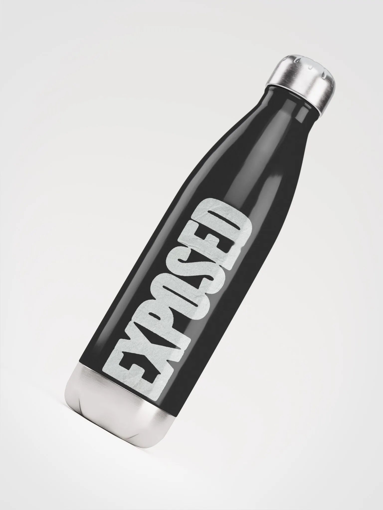 Exposed Stainless Steel Water Bottle product image (4)