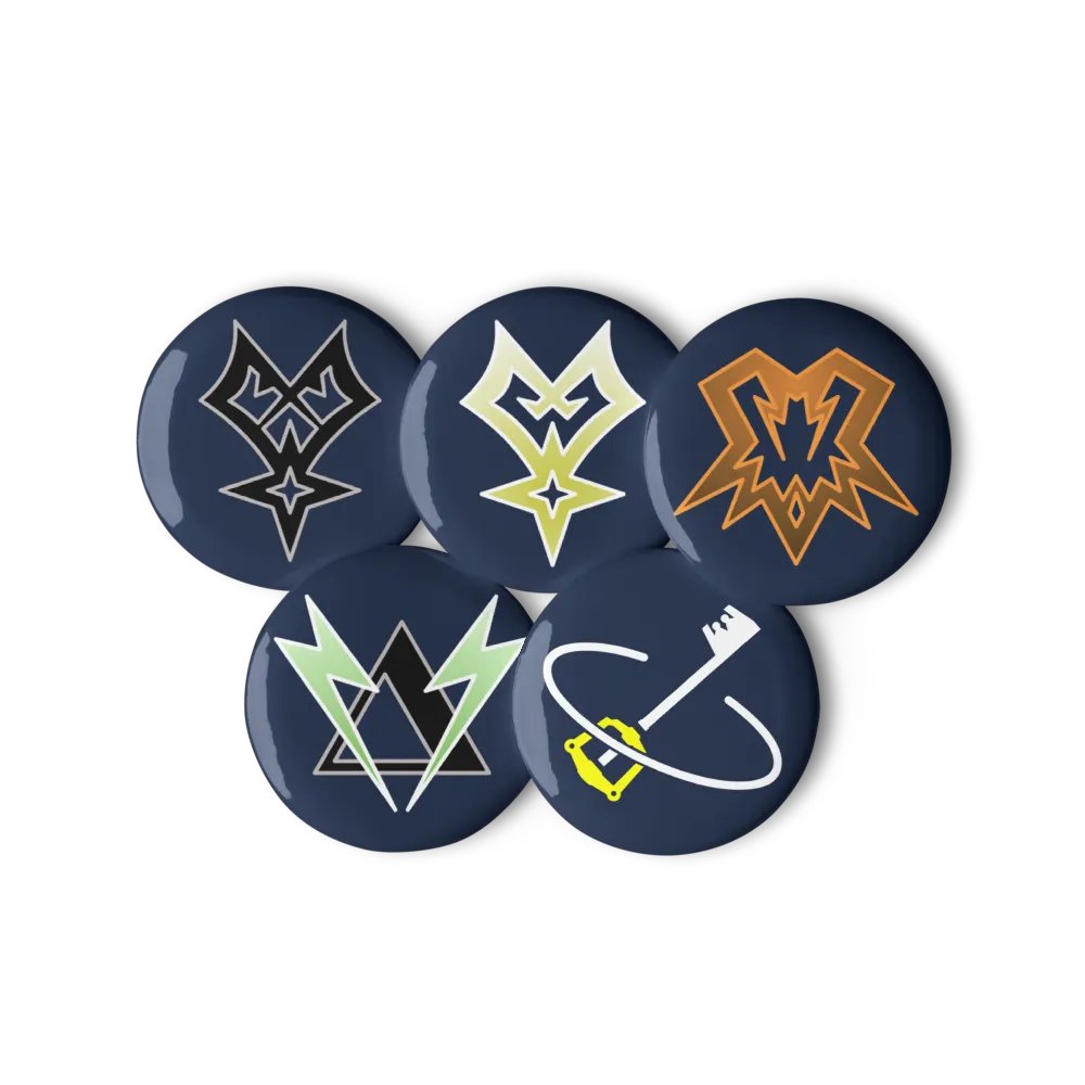 Keyblade Forge Emblem Pin Set product image (4)