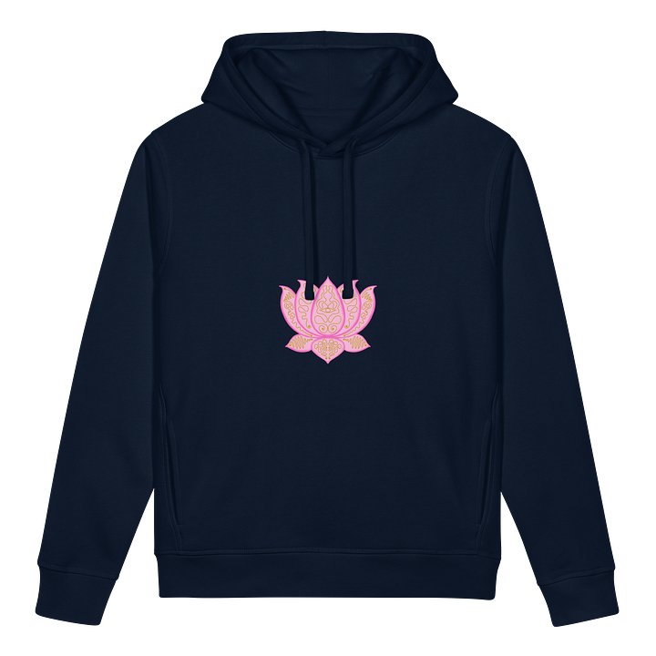Golden Lotus Unisex Organic Hoodie product image (1)