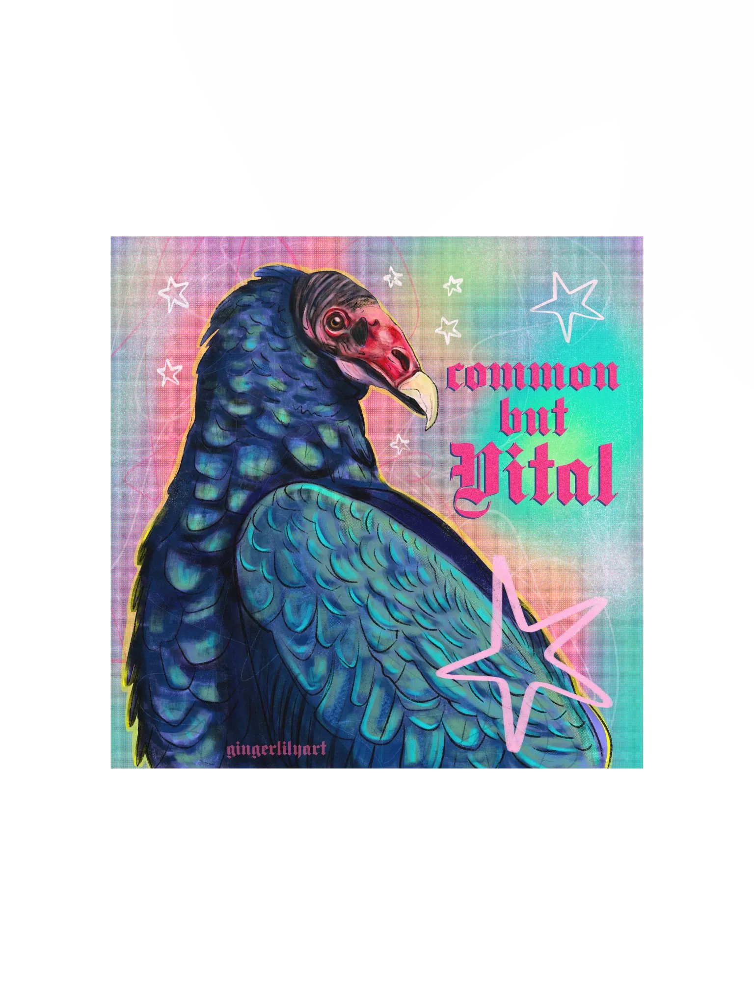 turkey vulture print product image (2)