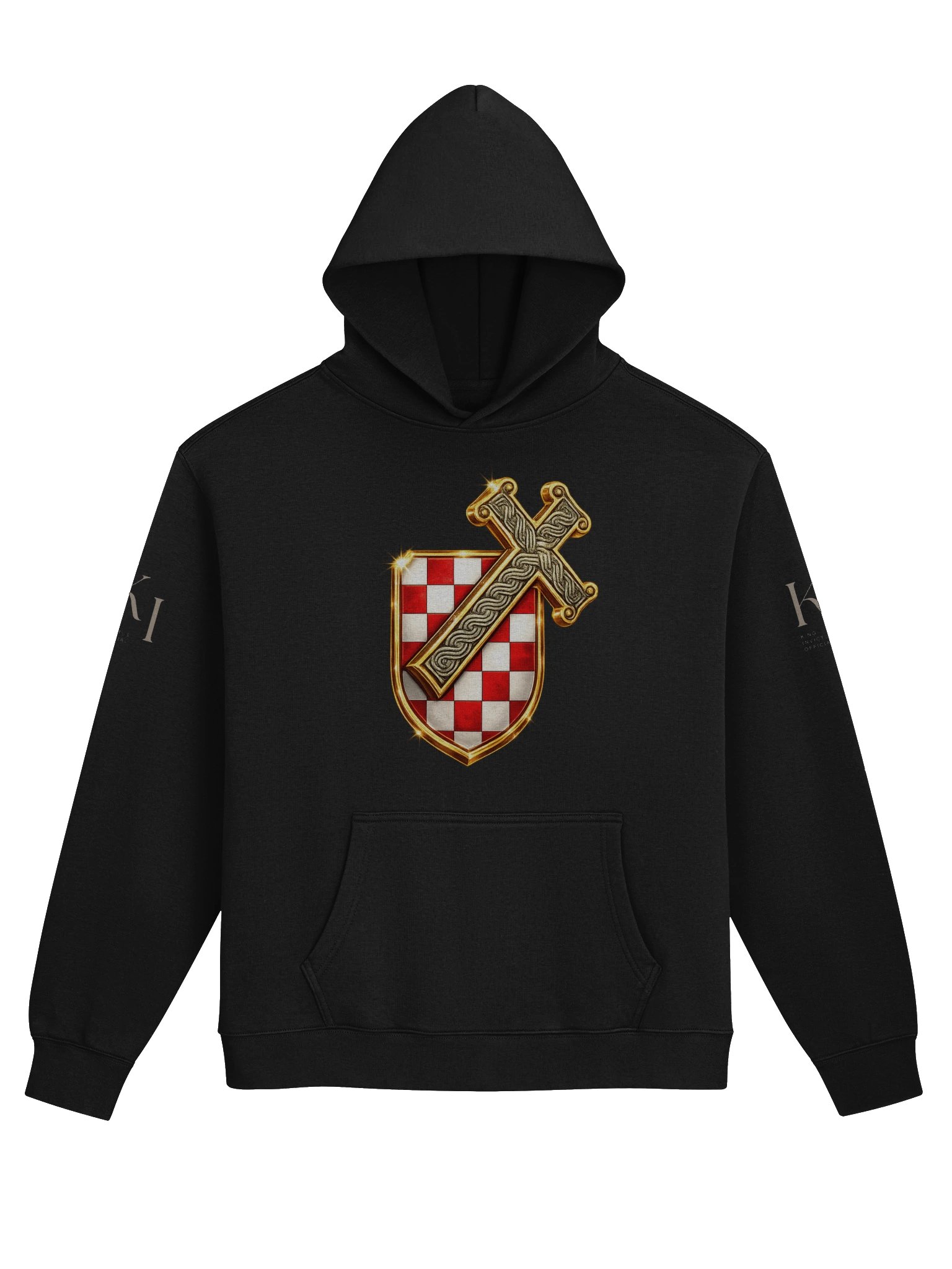 ZLATNI KRIŽ HRVATSKOG ZAVJETA - MAJICA SA KAPULJAČOM ; HUDICA product image (1)