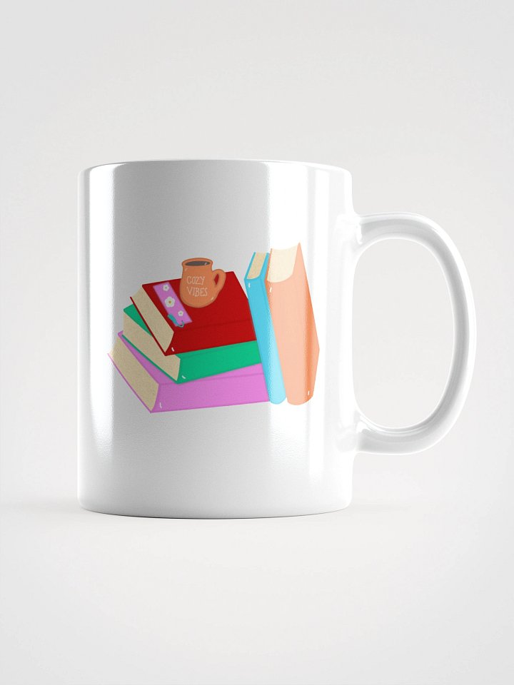 Cozy Book Lovers Book Stack Mug product image (2)