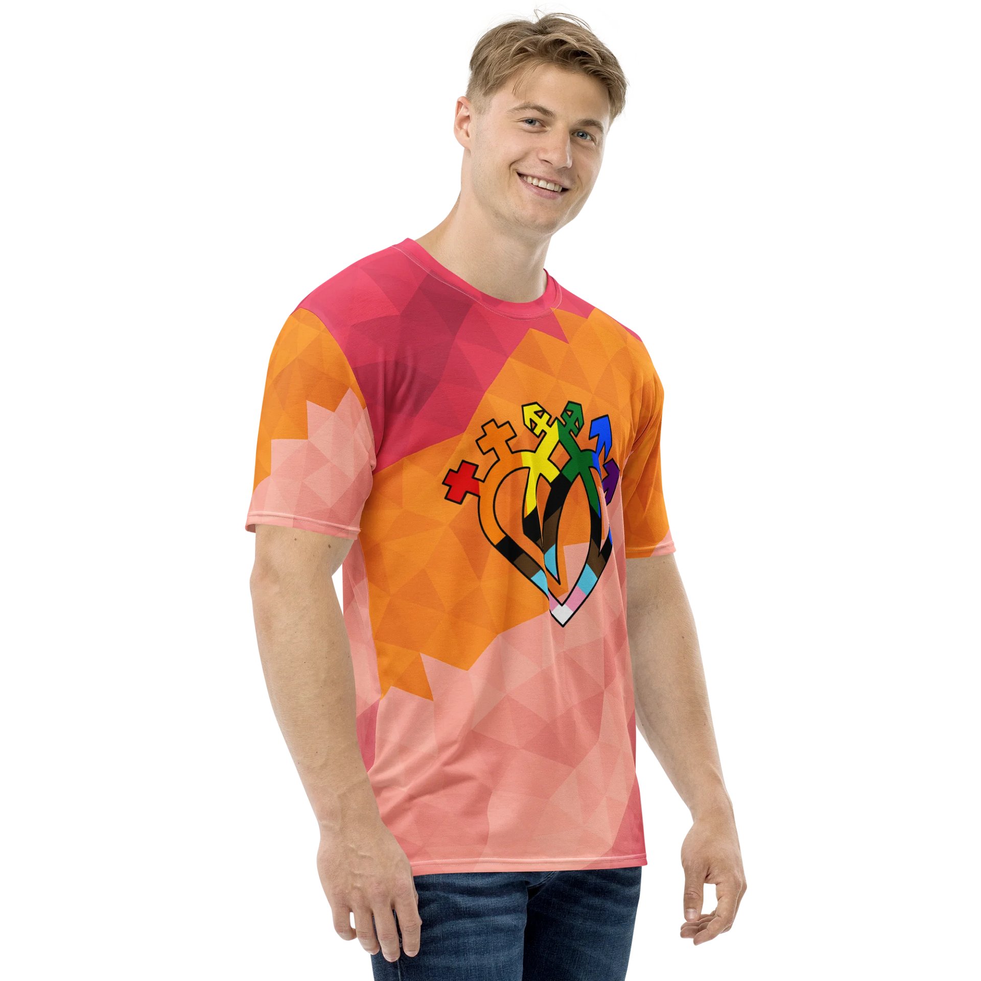Spectrum Syndicate Lesbian Prism T-Shirt product image (4)