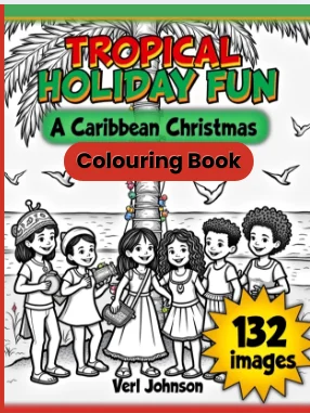 Tropical Holiday Fun: A Caribbean Christmas Colouring Adventure. product image (1)