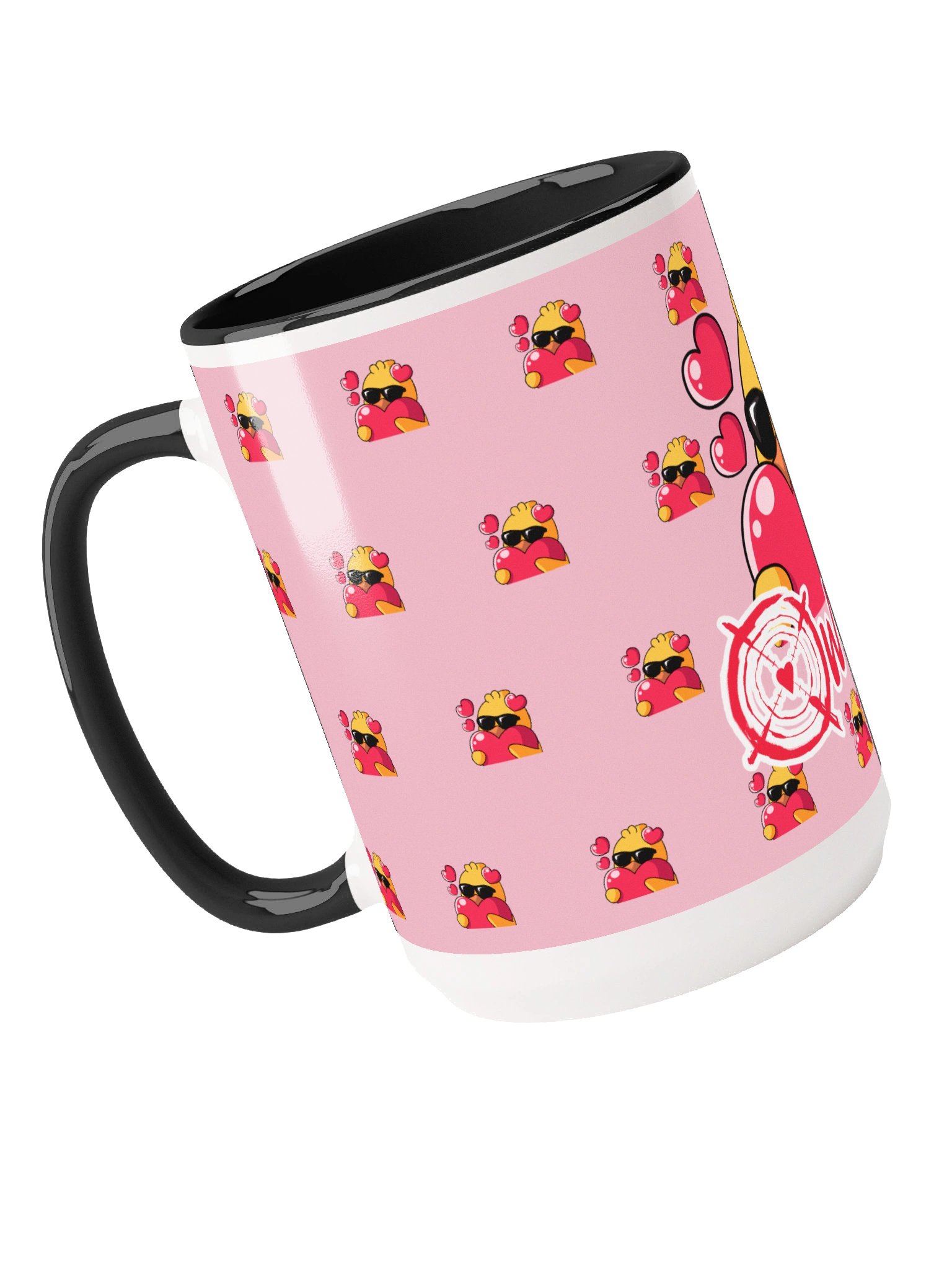 The Heart Collection - Two-tone Ceramic Mug - Branded product image (1)