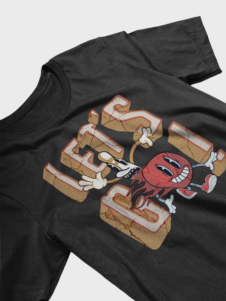Lets Go Mascot Bowling Energetic Animated T-Shirt product image (2)
