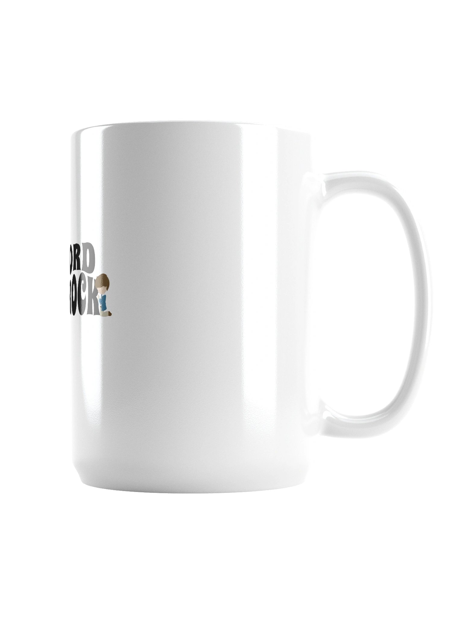 D2You The Lord is My Rock White Glossy Mug product image (3)