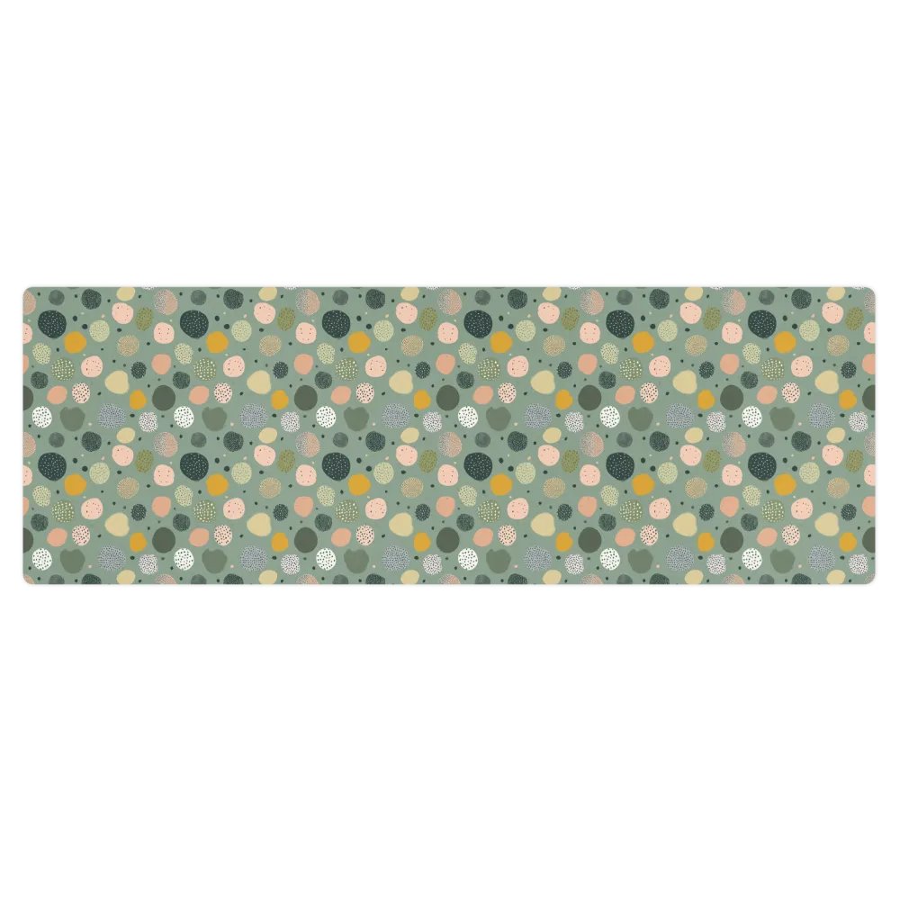 Green Boho Yoga Mat by Treasure Pie product image (1)