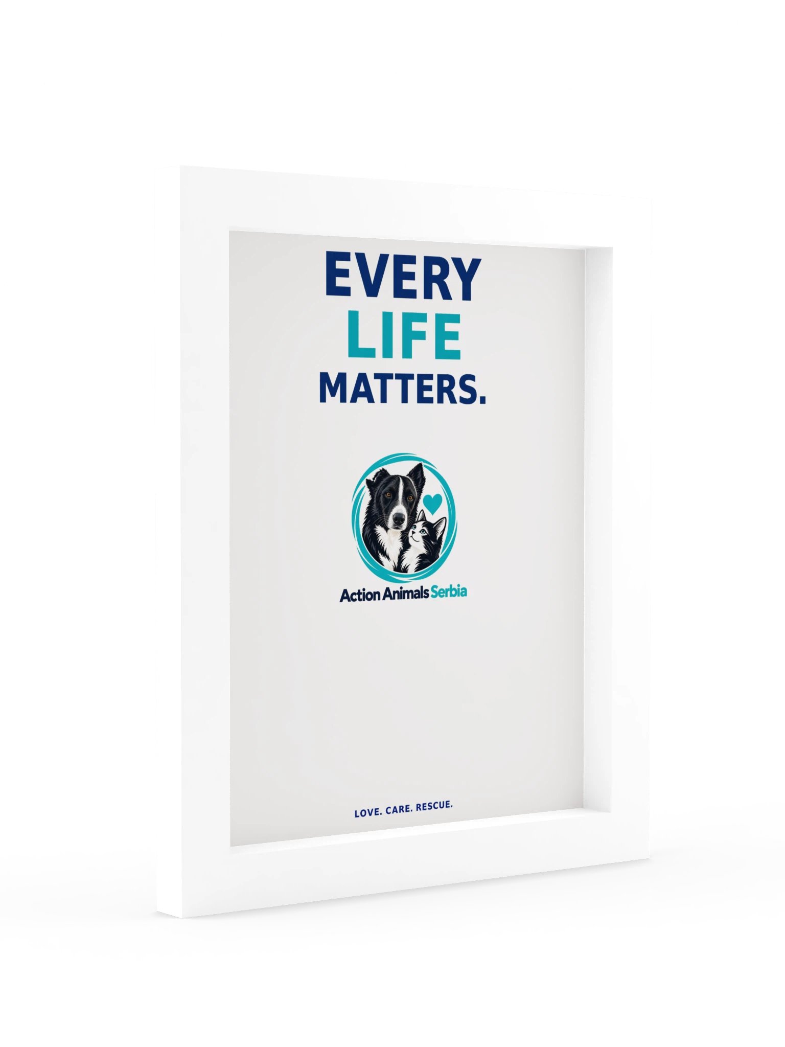 Every Life Matters Gerahmtes Poster product image (28)