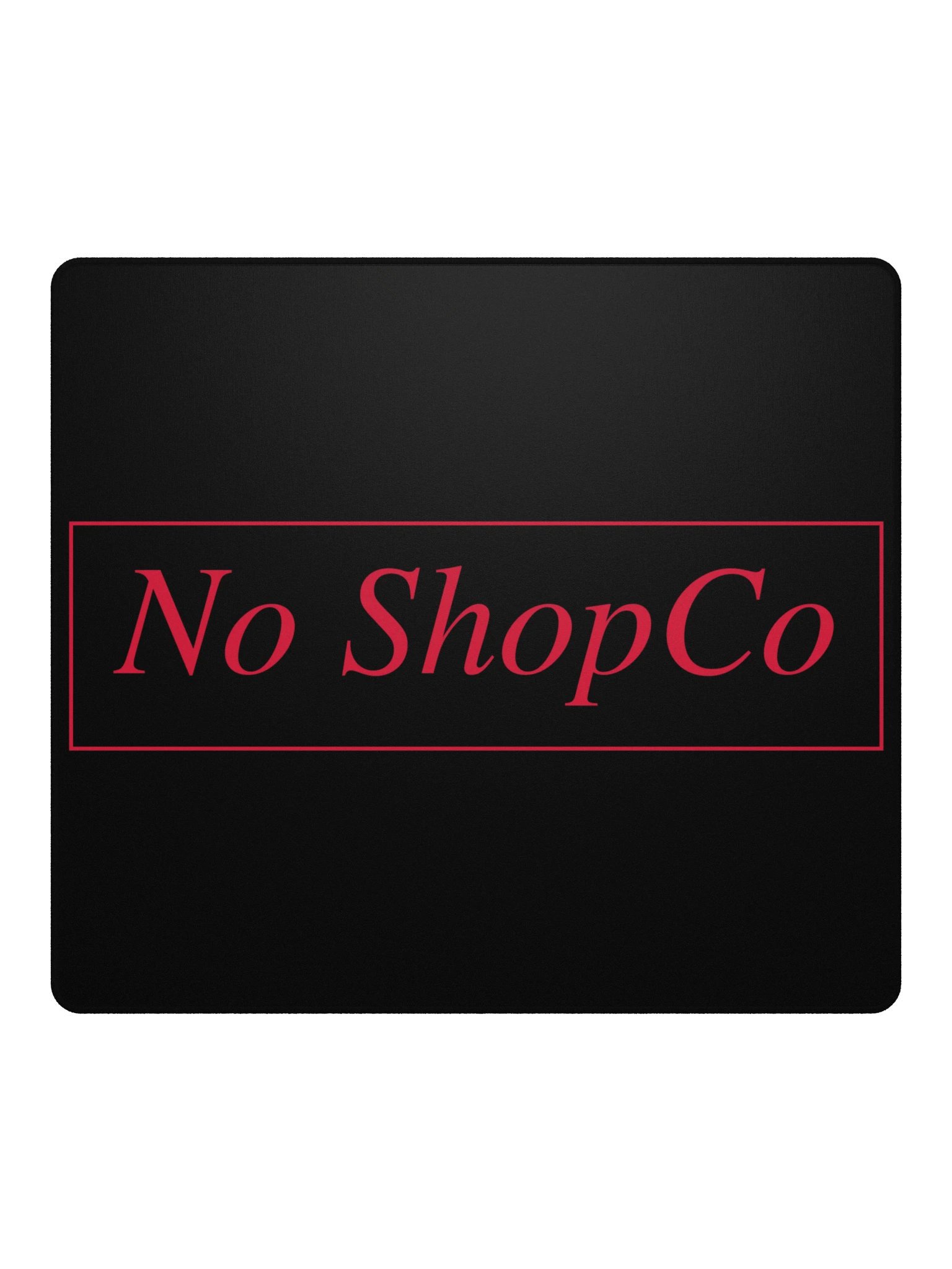 No ShopCo Gaming Mouse Pad - Red on Black product image (2)