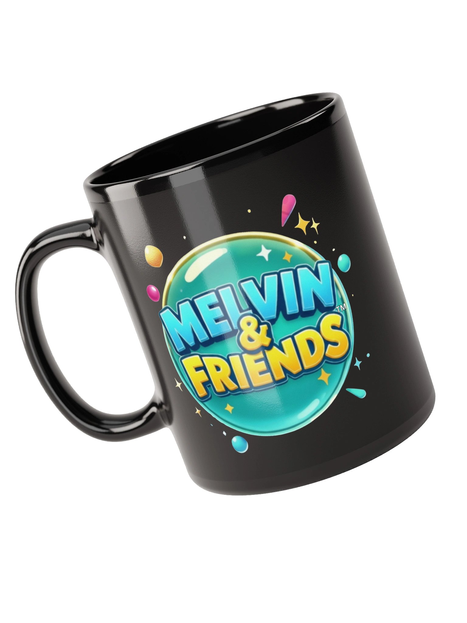Melvin & Friends™ Bubble Logo Mug – Signature Edition product image (5)