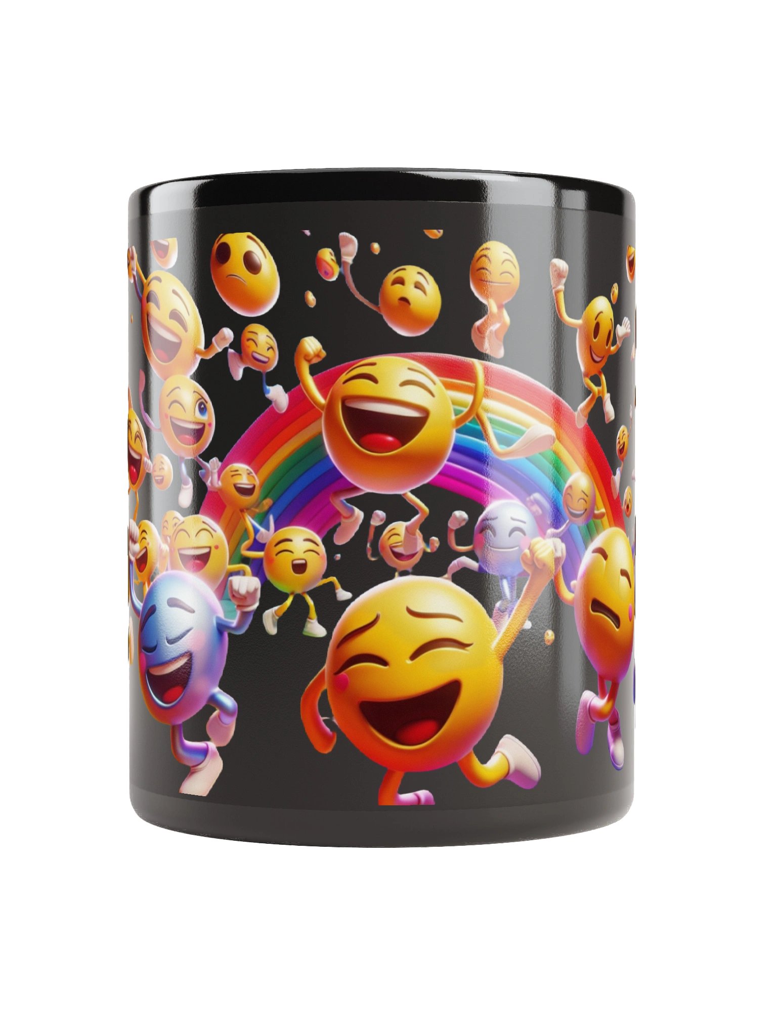 Black Glossy Mug product image (10)