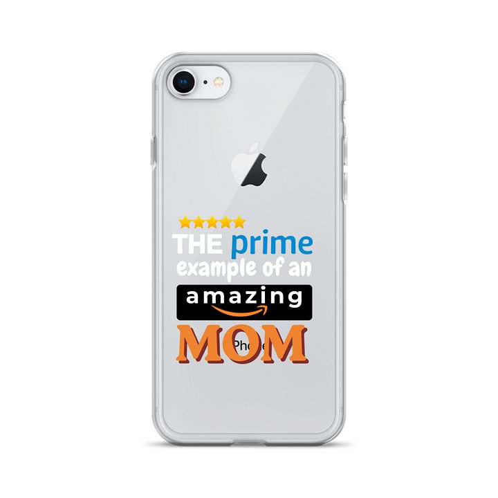 Amazing Mom – Clear iPhone Case | Mother’s Day Gift product image (1)