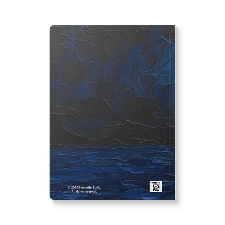 Softcover "The Moon is distant from the Sea" Notebook | Emily Dickinson notebook | Literary notebook | Emily Dickinson notebook product image (2)