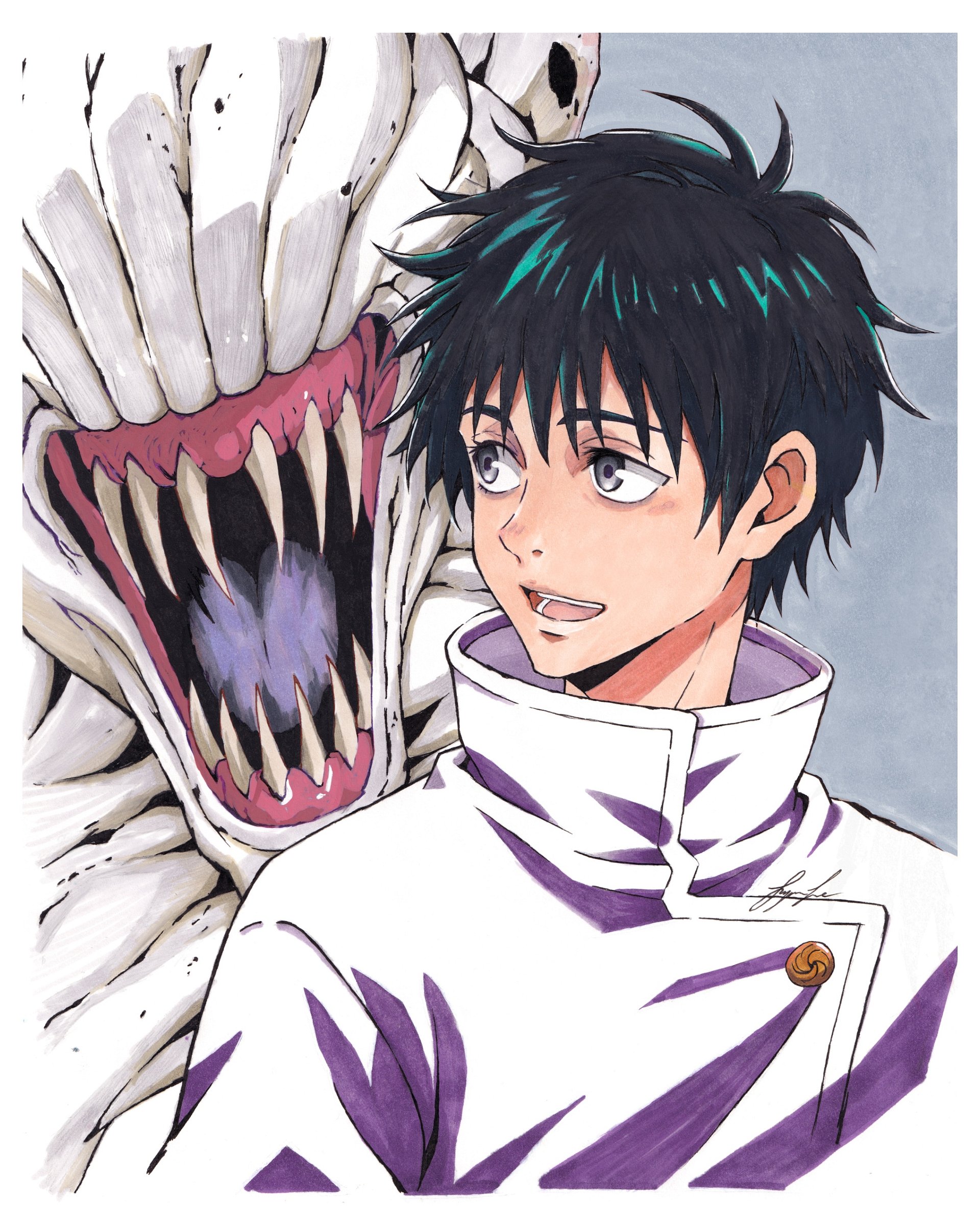 Rika x Yuta Art Print product image (1)