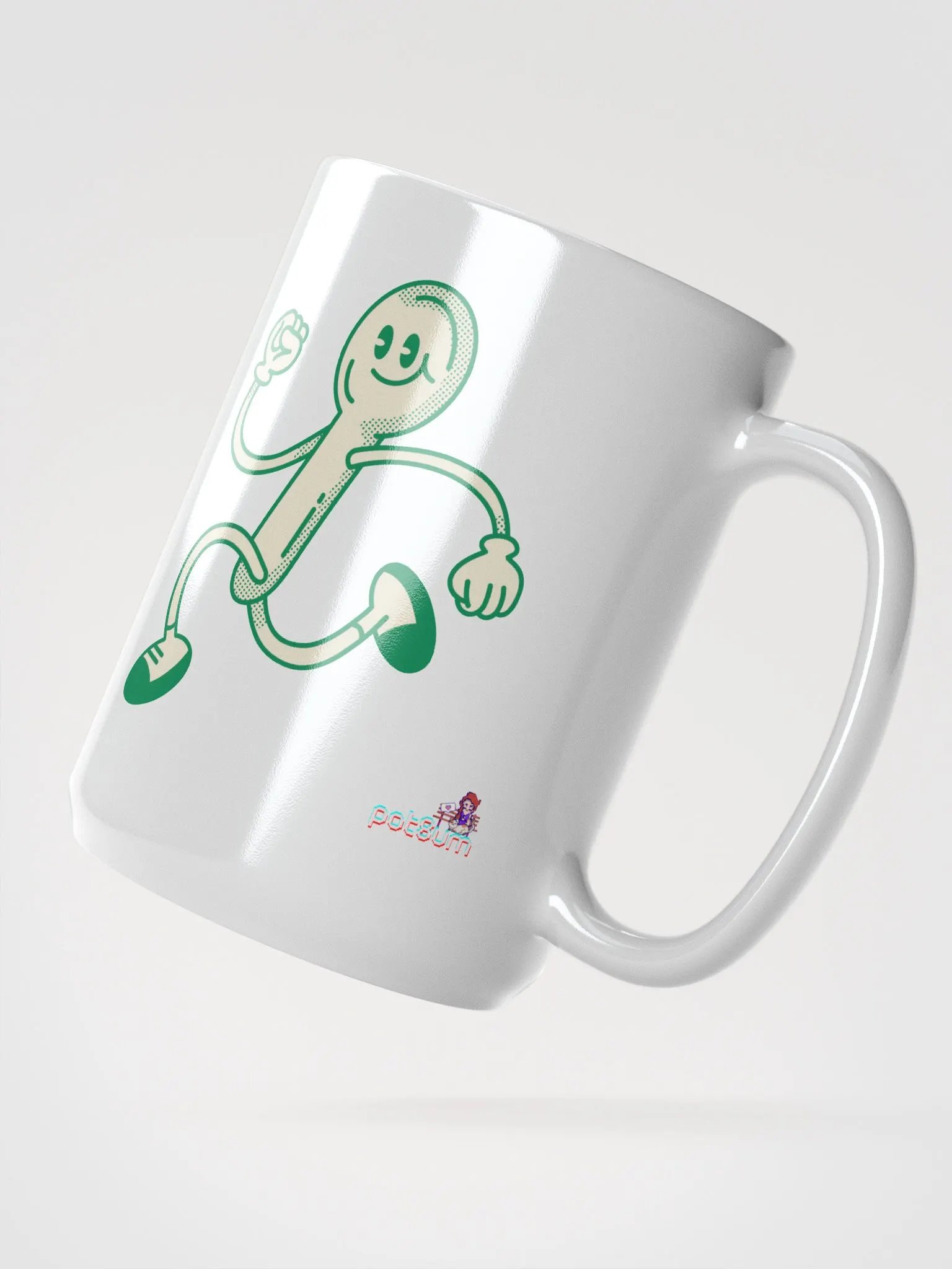 POWERED BY SPOONIE mug 15oz product image (4)