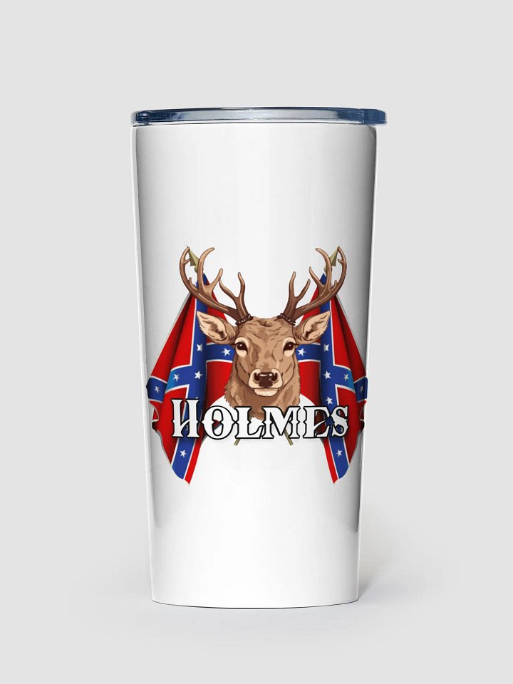 "Holmes" Last Name Rebel Redneck Deer - Adult Tumbler product image (1)