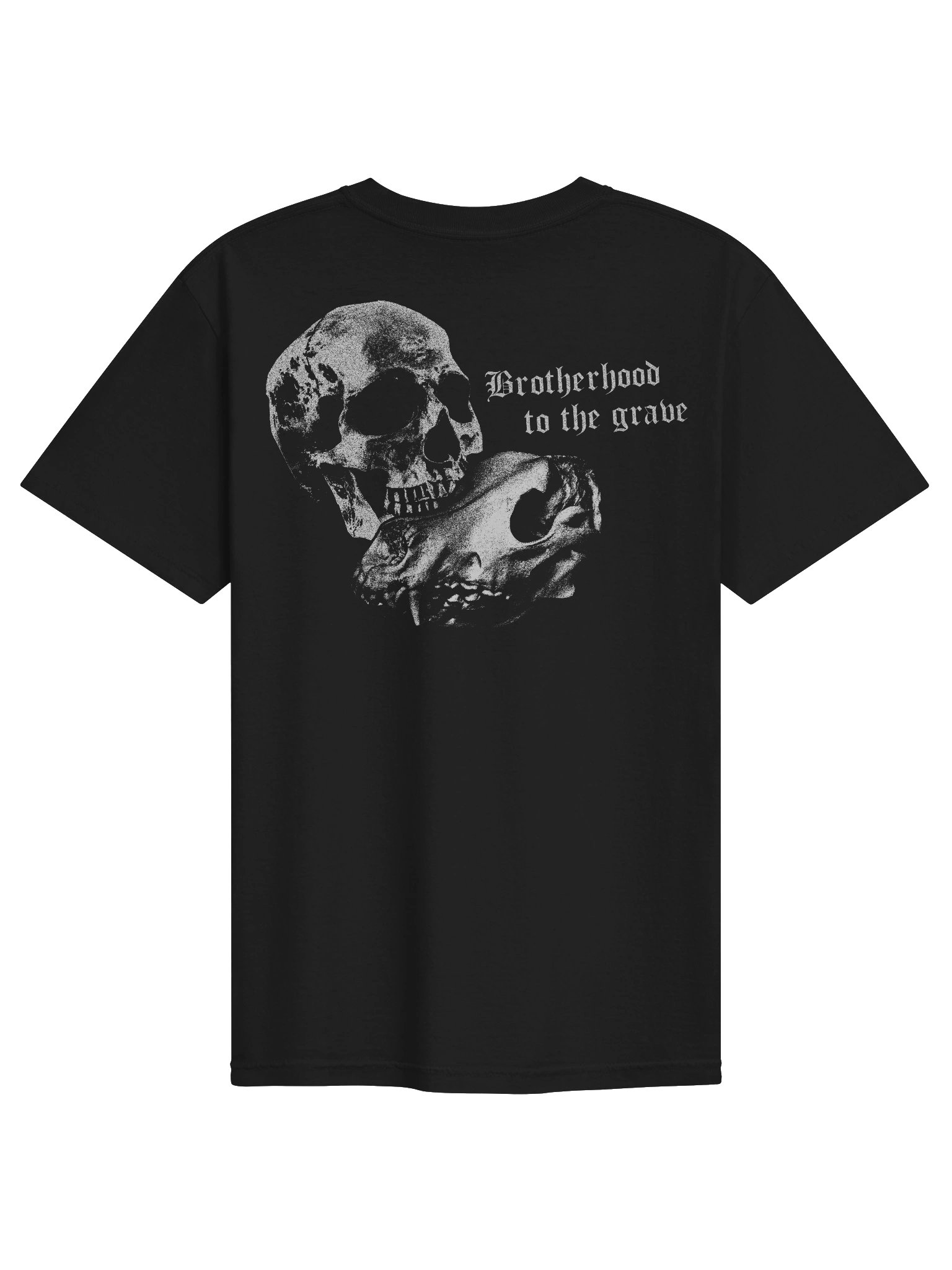 "BROTHERHOOD TO THE GRAVE" TSHIRT BACKPRINT product image (2)