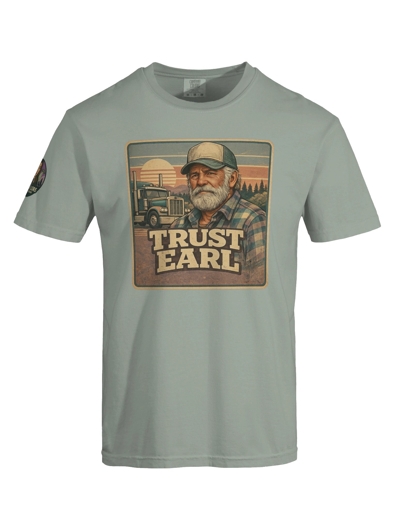 TRUST EARL GARMENT DYED HEAVYWEIGHT T-SHIRT product image (87)