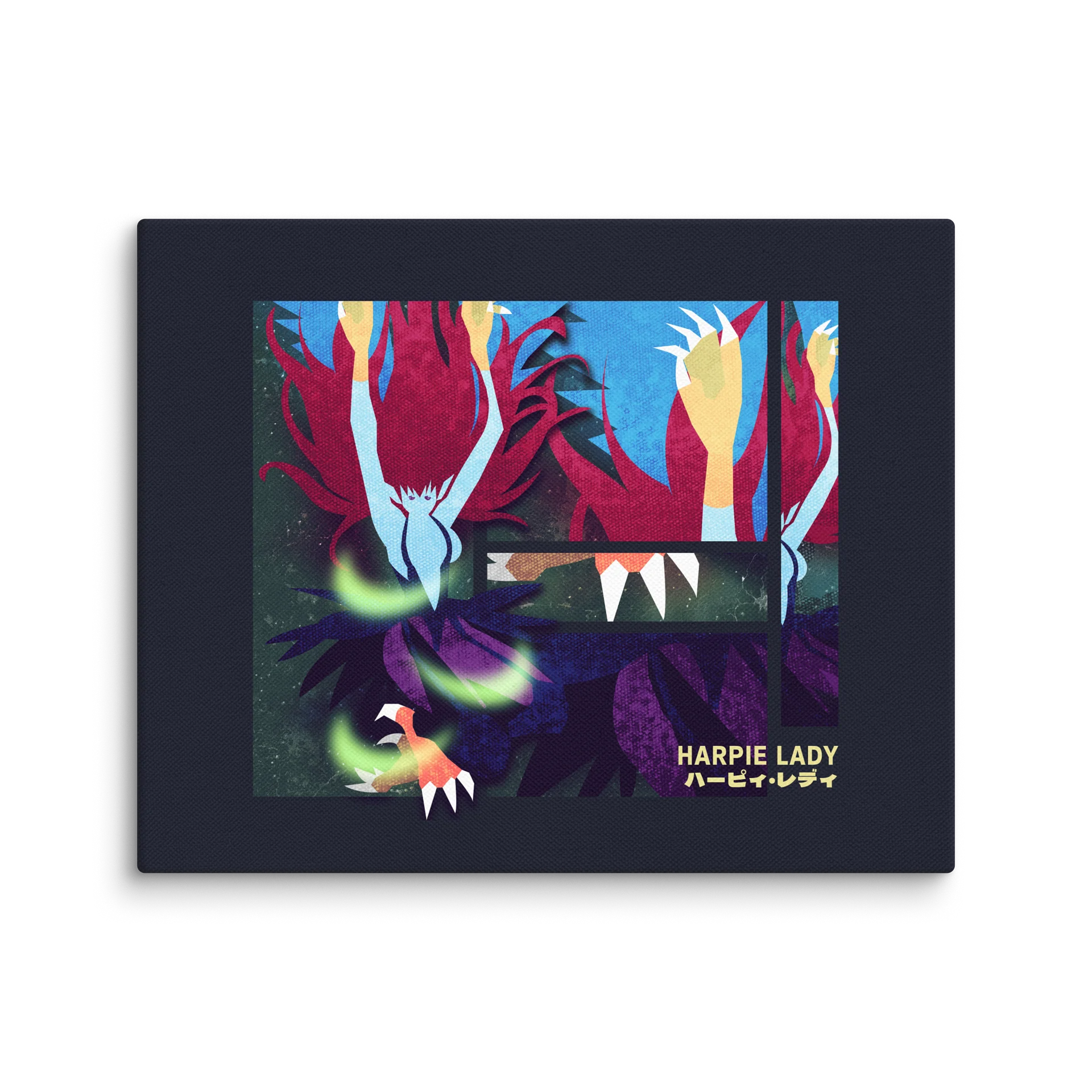 The Feathered Fatale Canvas Print product image (1)