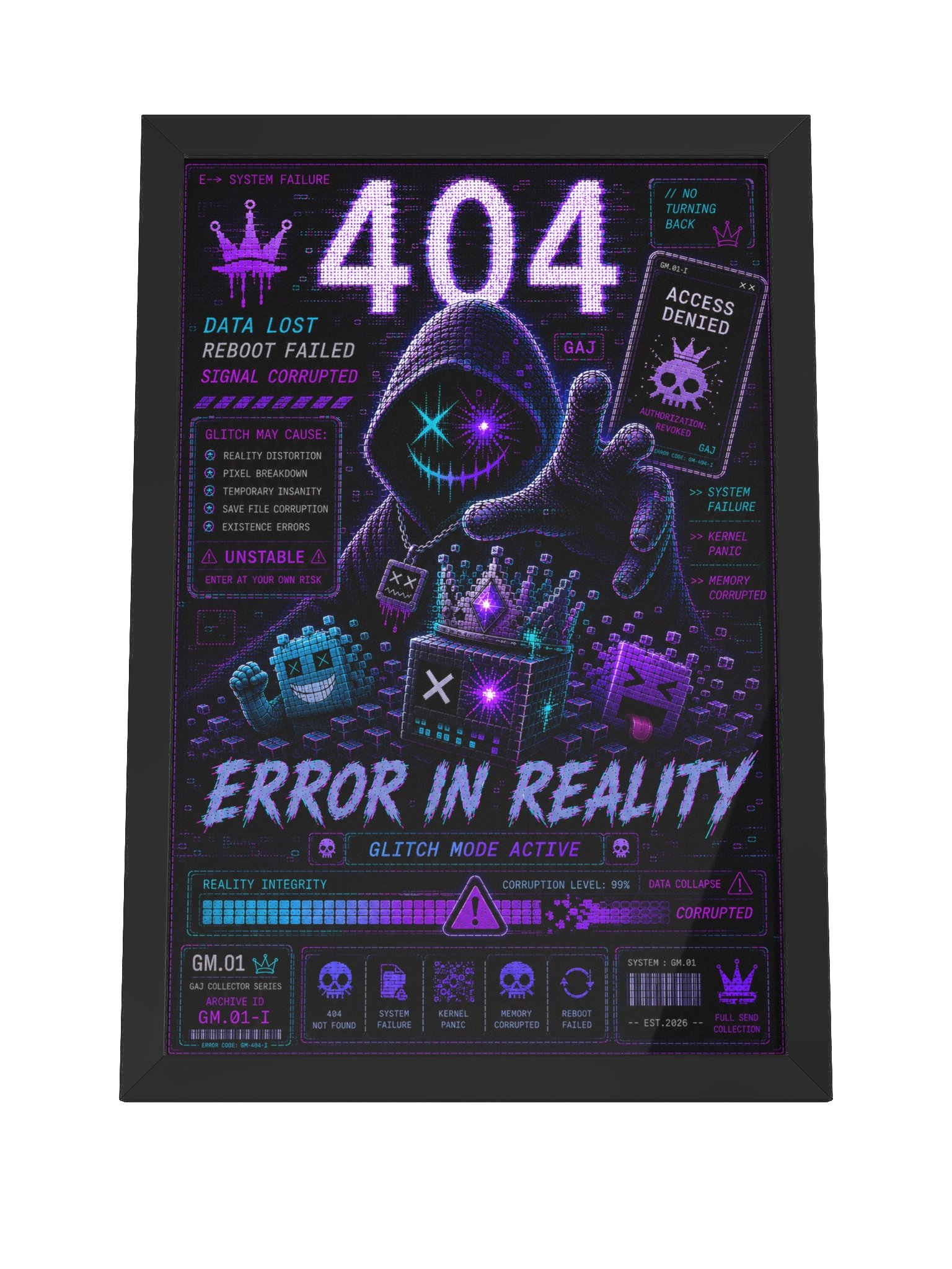 GAJ - GM.01 – Limited Edition Framed Poster - product image (4)