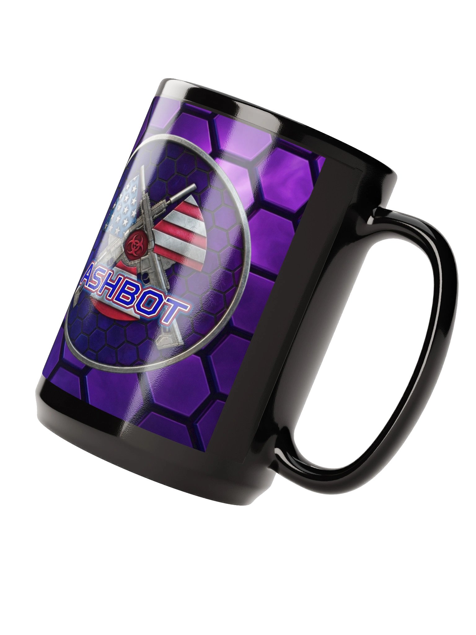 Ashbot / GOML Black Mug product image (2)