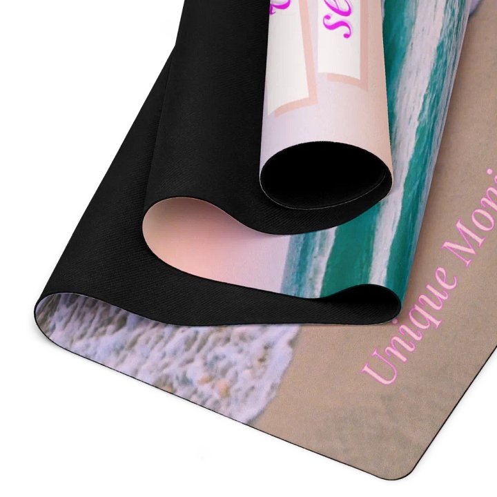 Sitting with my Senescence Yoga Mat product image (2)