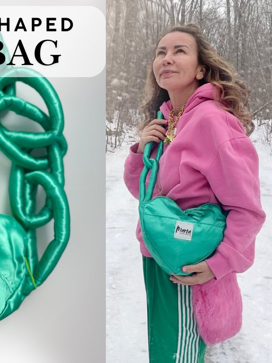 Heart Shaped Puffer Bag product image (3)